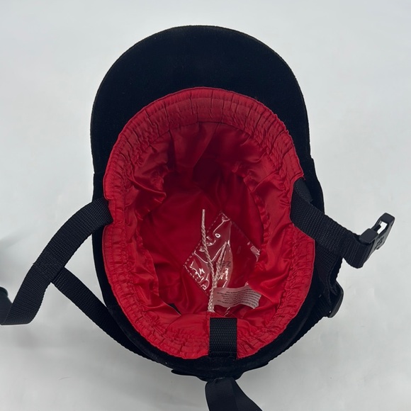 Vintage Zaldi Velvet Made In Spain Equestrian Polo Horseback Riding Helmet 6 7/8 - Picture 7 of 13